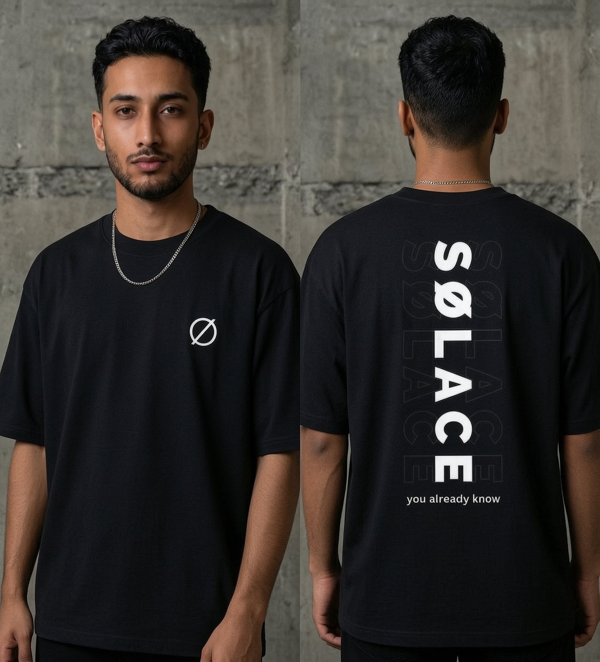 SØLACE — Oversized Heavyweight Tee
