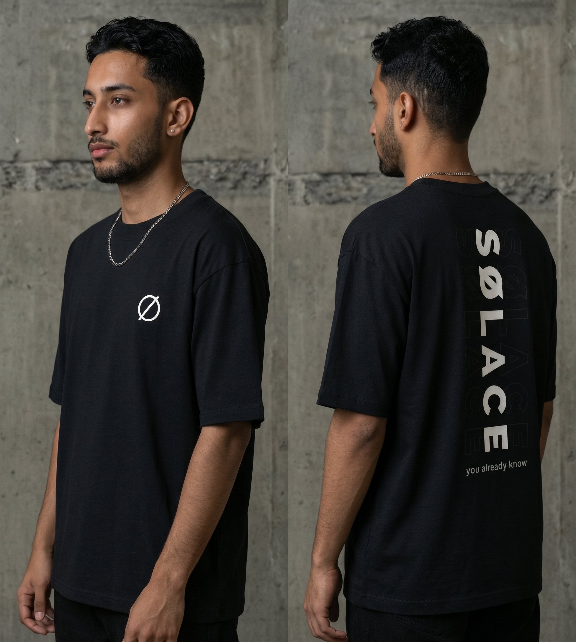 SØLACE — Oversized Heavyweight Tee