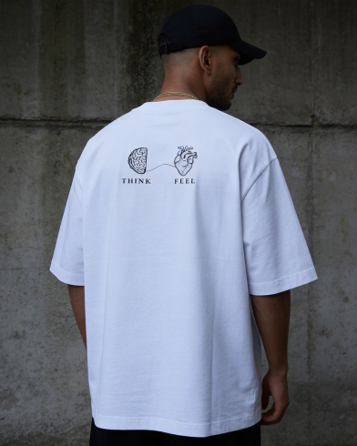 Think Feel Repeat - Oversized T-Shirt