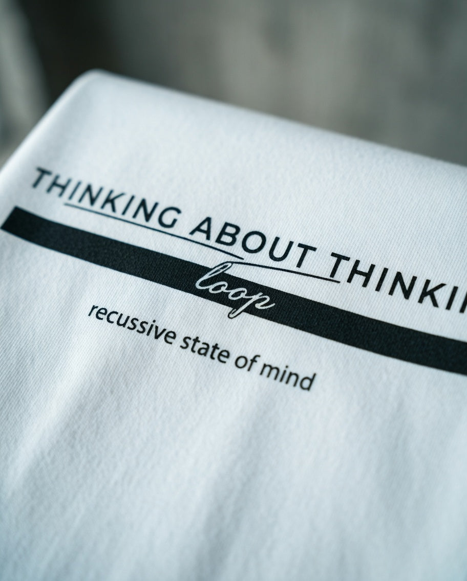 Thinking About Thinking — Oversized T-Shirt