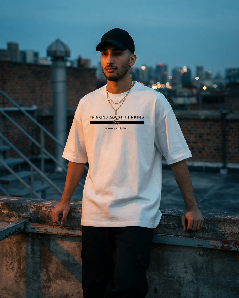 Thinking About Thinking — Oversized T-Shirt